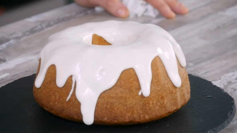 Lemon Yogurt Cake Unfinished